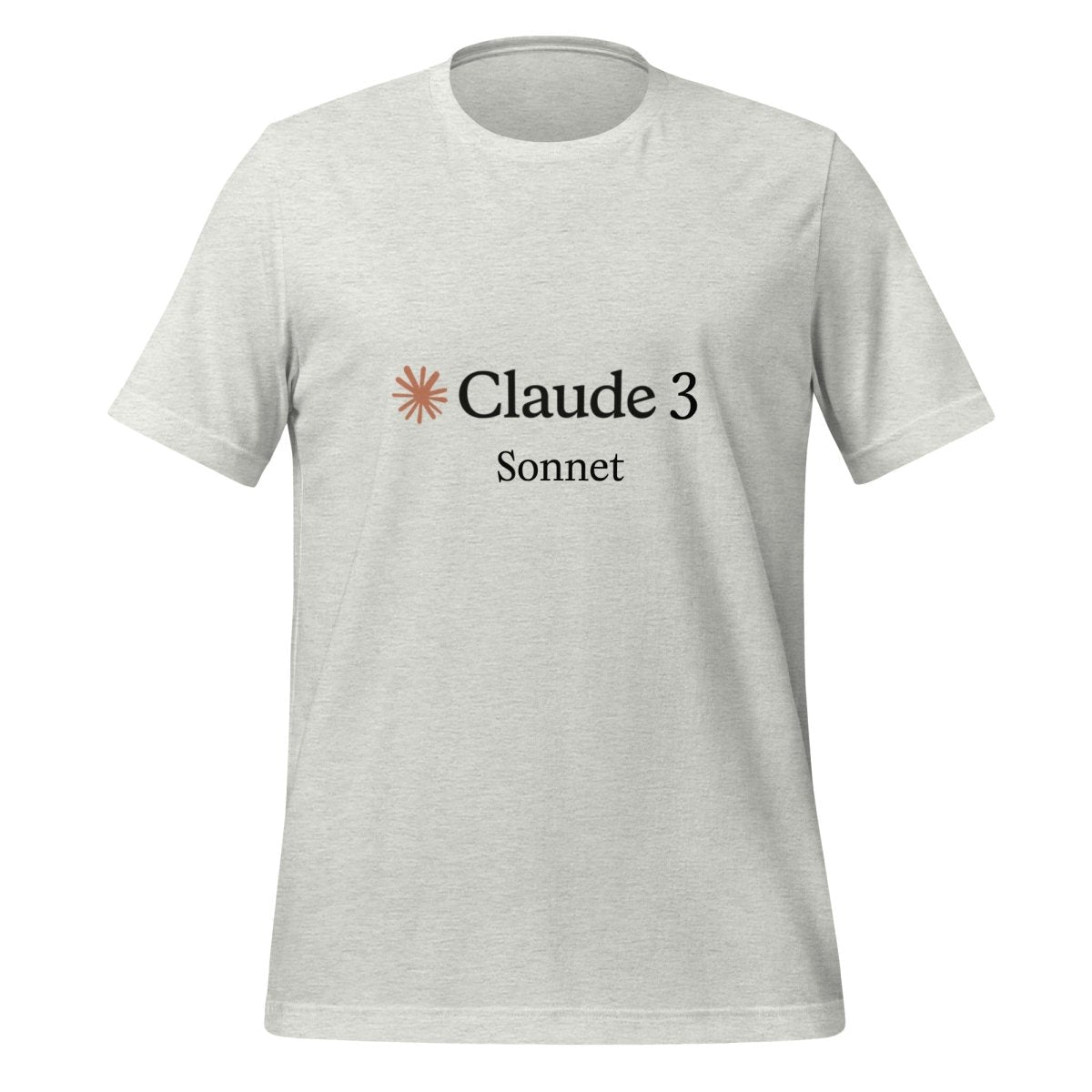 Claude 3 Sonnet T - Shirt (unisex) - Ash - AI Store