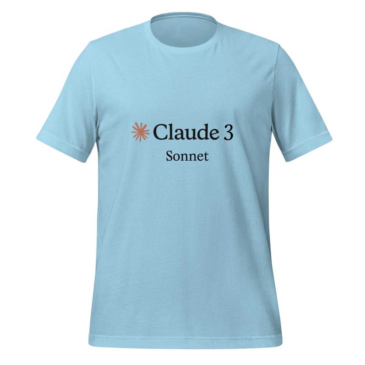 Claude 3 Sonnet T - Shirt (unisex) - Ocean Blue - AI Store