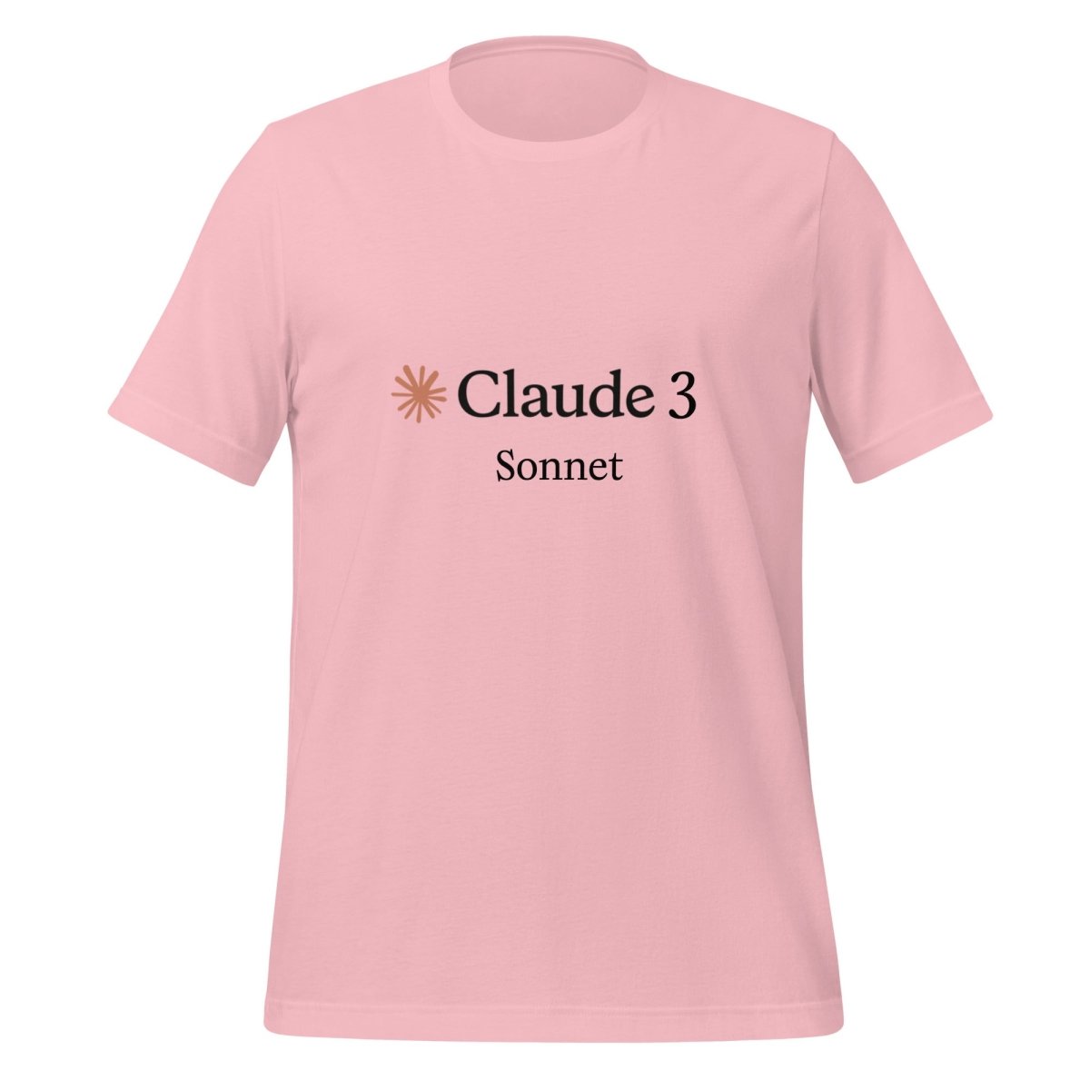 Claude 3 Sonnet T - Shirt (unisex) - Pink - AI Store