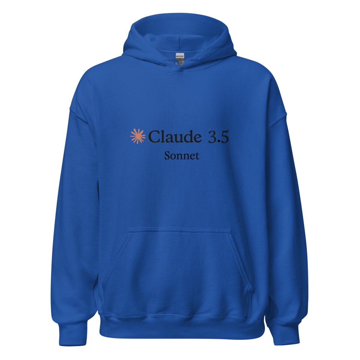Claude 3.5 Sonnet Hoodie (unisex) - Royal - AI Store