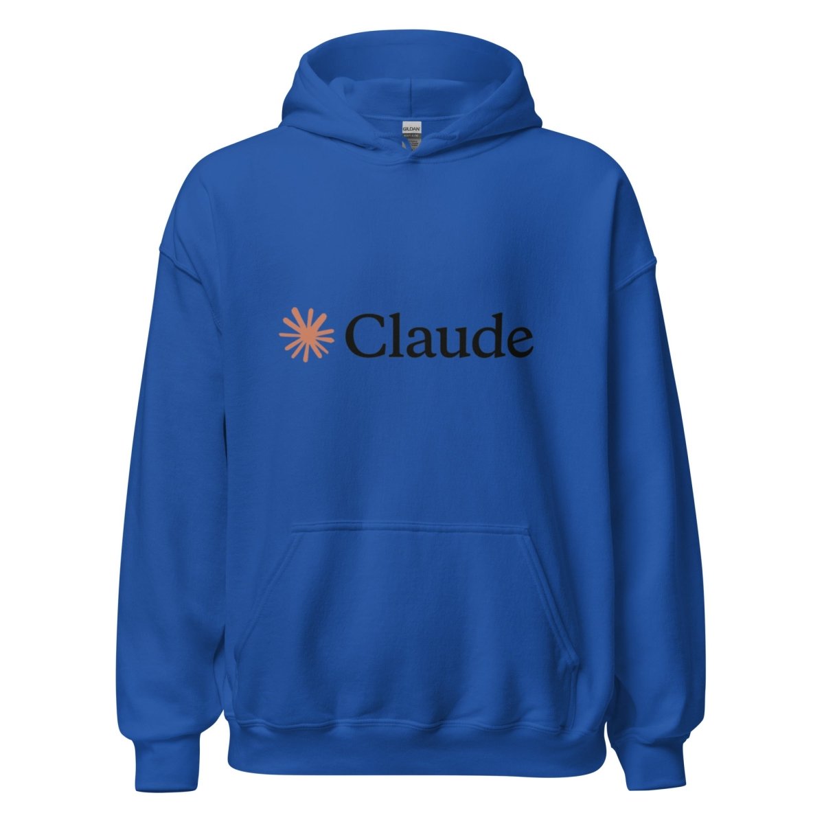 Claude Logo Hoodie (unisex) - Royal - AI Store