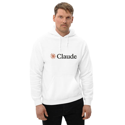 Claude Logo Hoodie (unisex) - White - AI Store