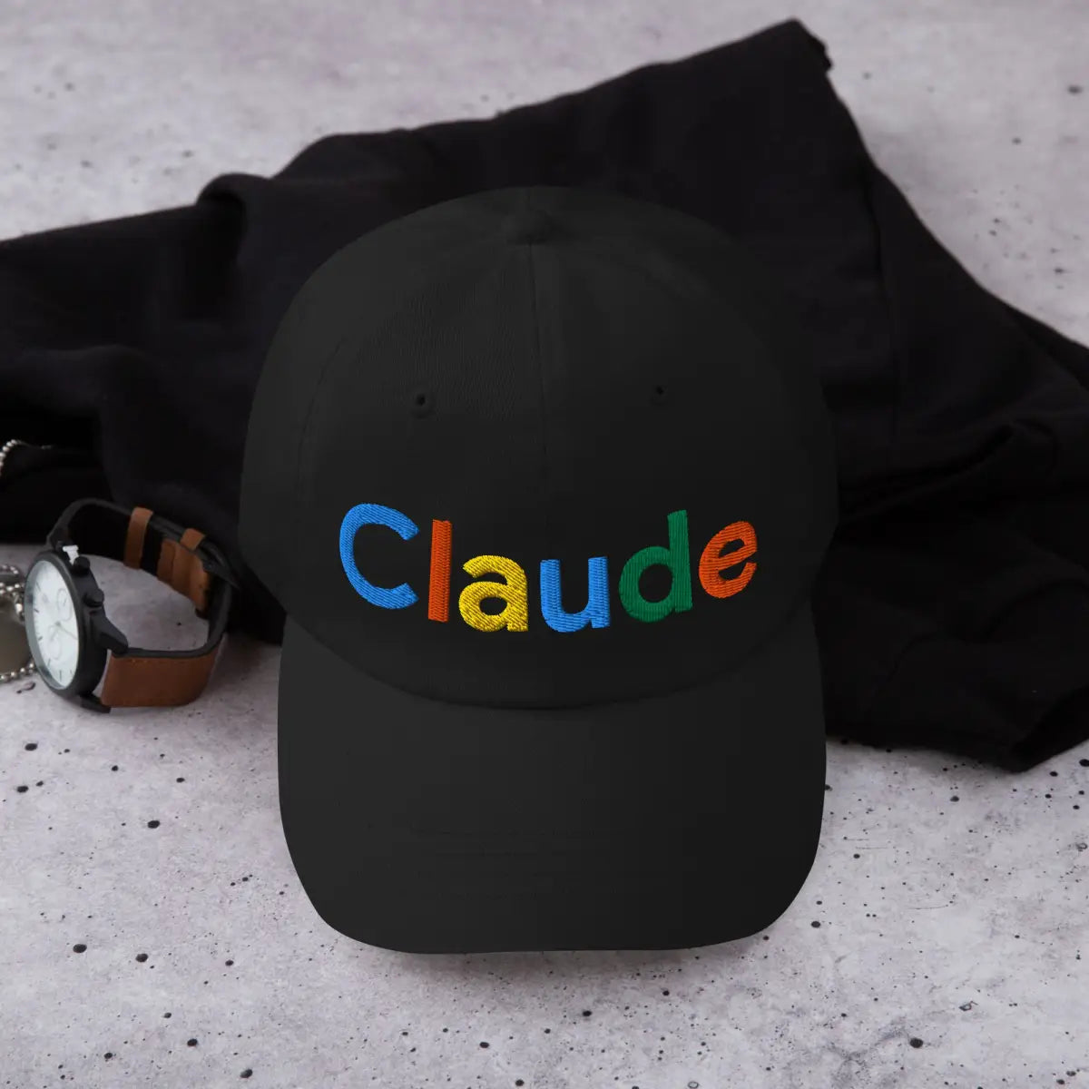 Claude Search Logo Cap