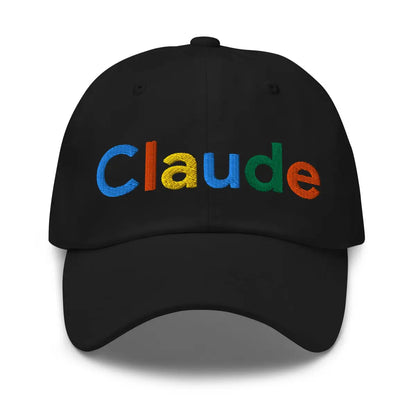 Claude Search Logo Cap - Black