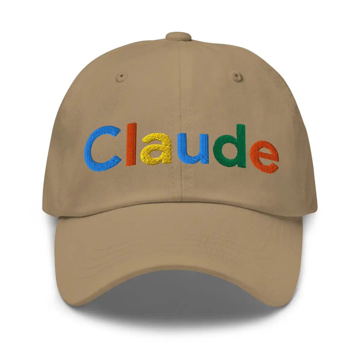 Claude Search Logo Cap - Khaki