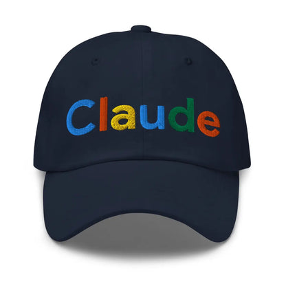 Claude Search Logo Cap - Navy