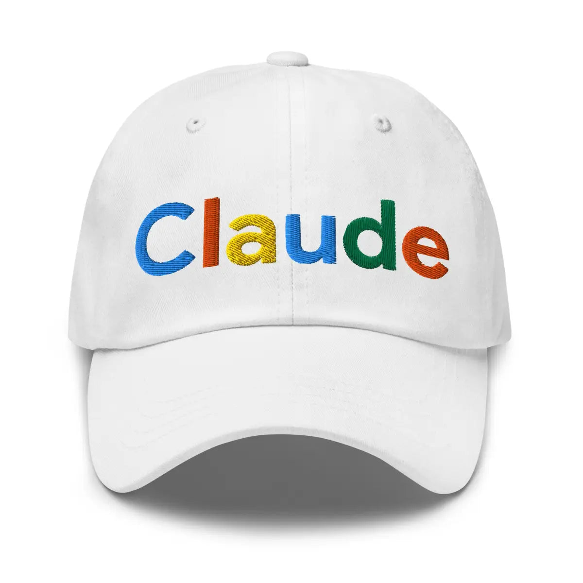 Claude Search Logo Cap - White