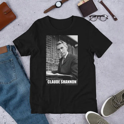 Claude Shannon Forever T-Shirt (unisex)