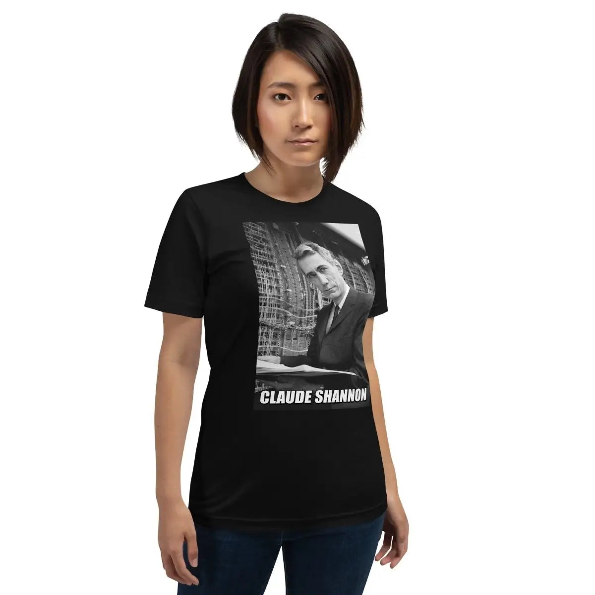 Claude Shannon Forever T-Shirt (unisex)