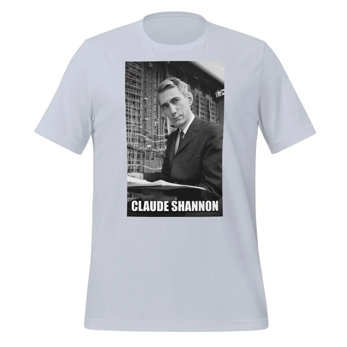 Claude Shannon Forever T-Shirt (unisex) - Light Blue / M