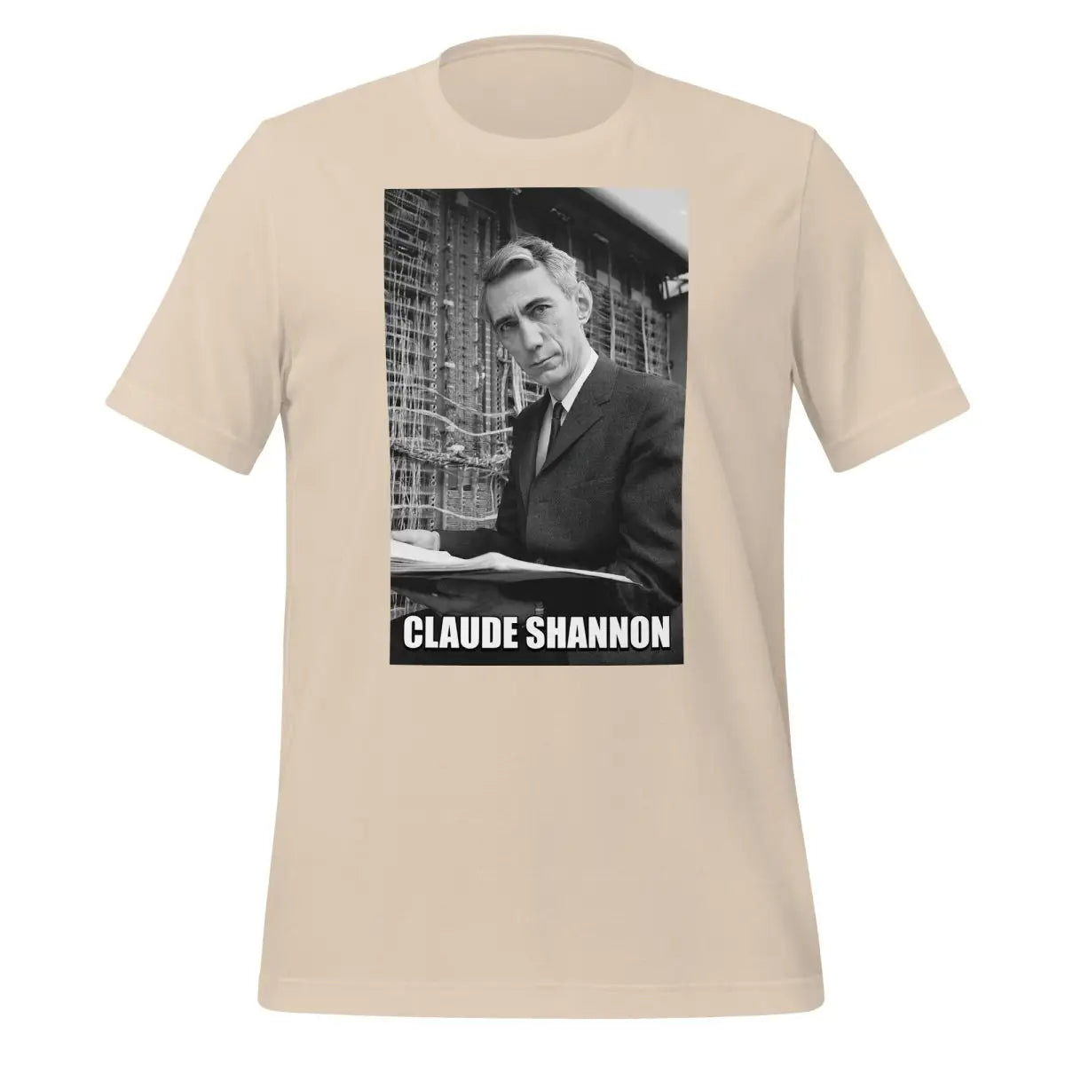 Claude Shannon Forever T-Shirt (unisex) - Soft Cream / M