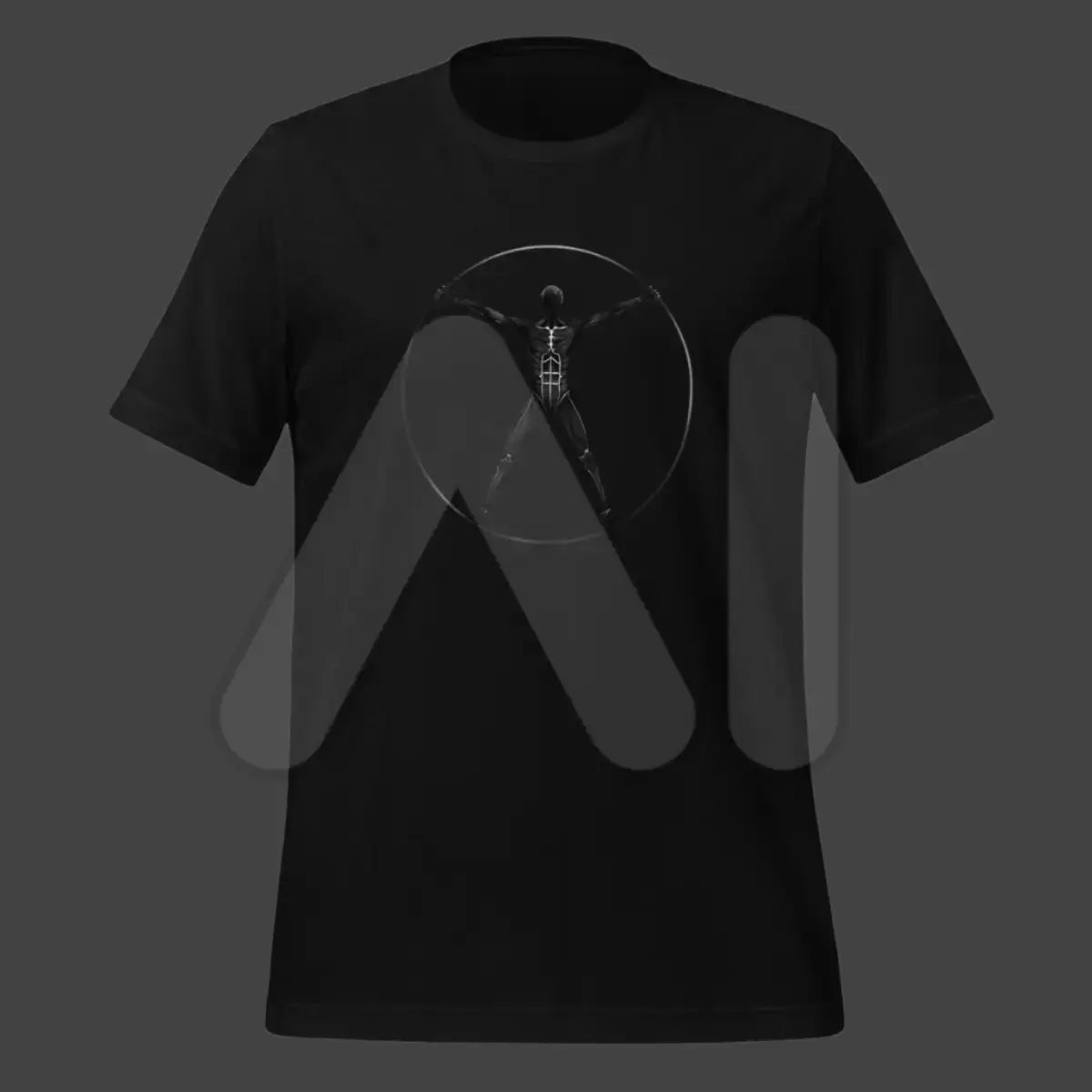 Clone Robotics Vitruvian Man T-Shirt (unisex)