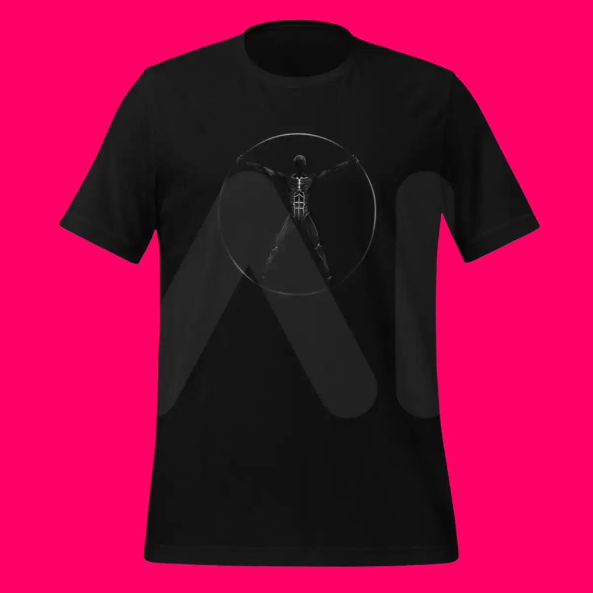 Clone Robotics Vitruvian Man T-Shirt (unisex)