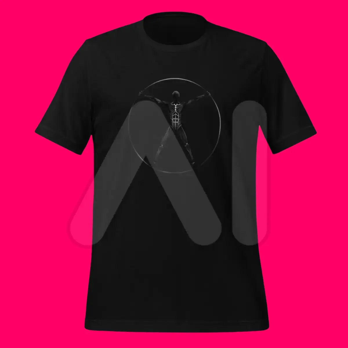 Clone Robotics Vitruvian Man T-Shirt (unisex)