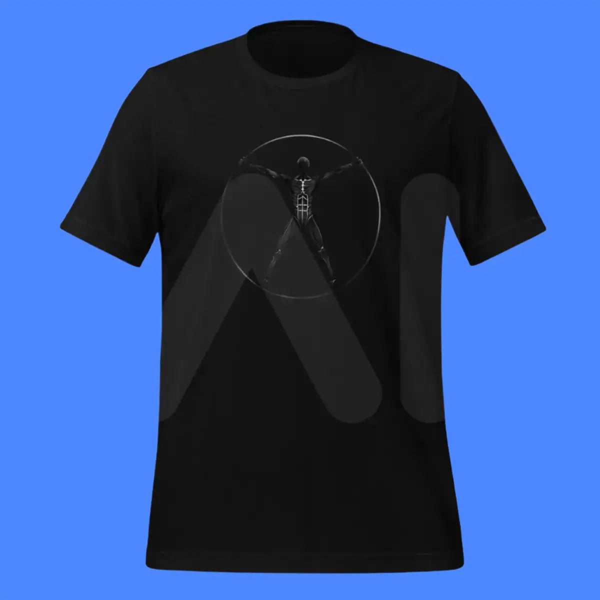 Clone Robotics Vitruvian Man T-Shirt (unisex)