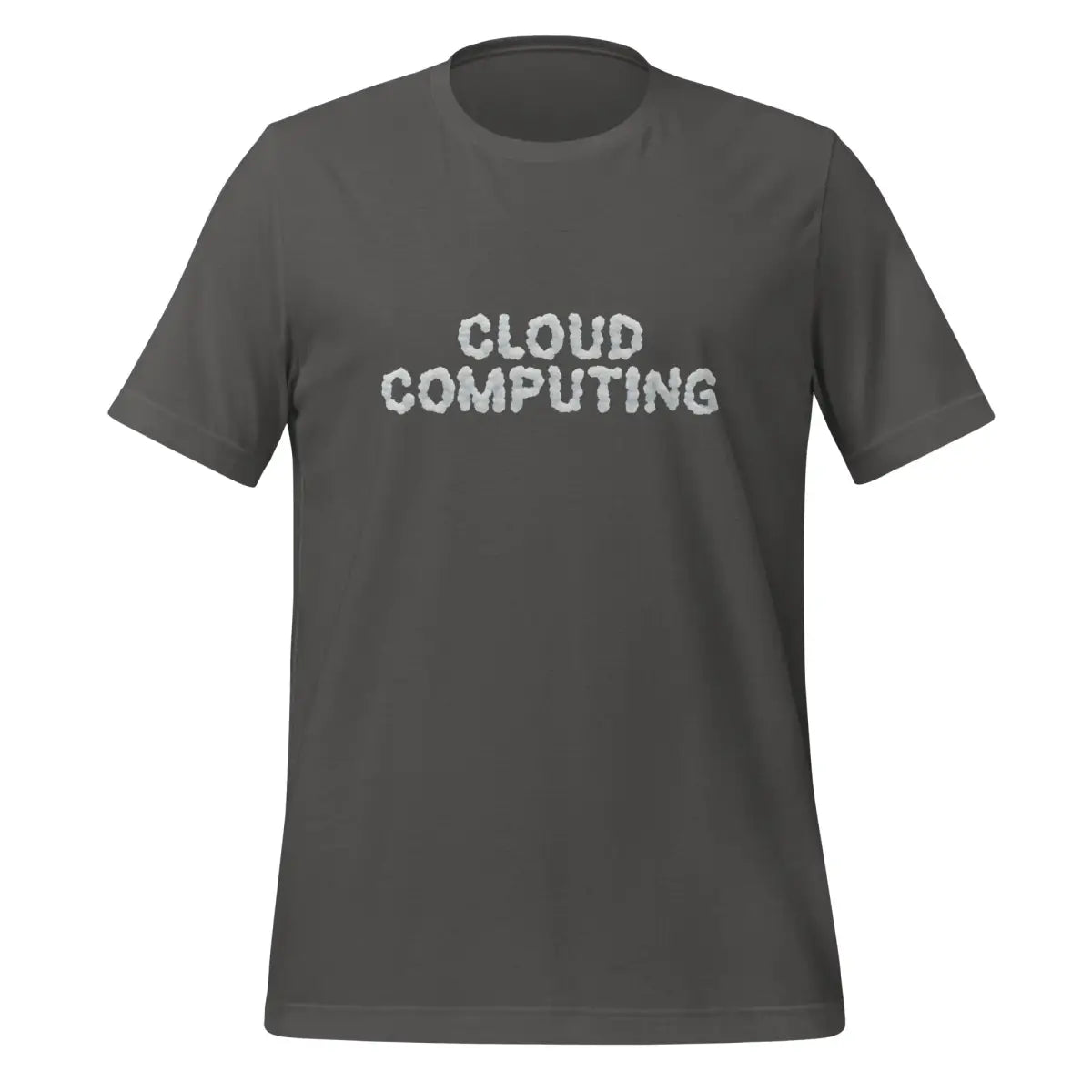 Cloud Computing Clouds T-Shirt (unisex) - Asphalt / M