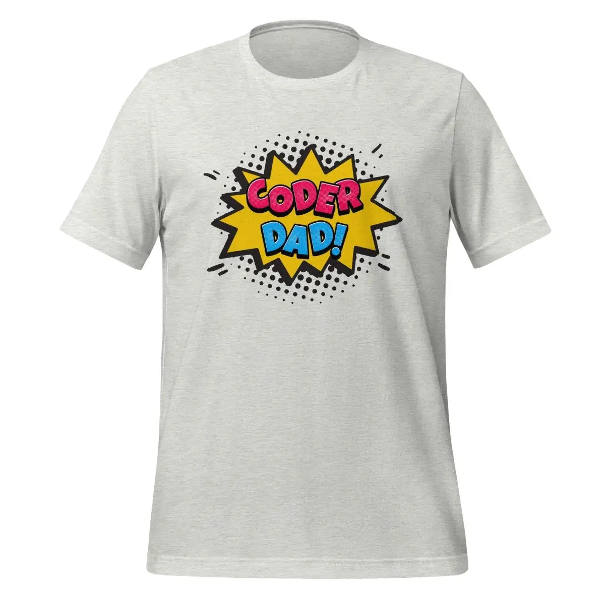 CODER DAD! T-Shirt (unisex) - Ash / M