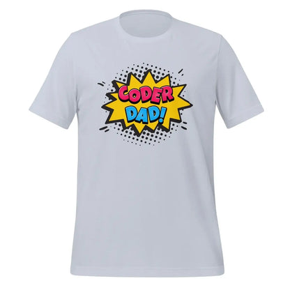 CODER DAD! T-Shirt (unisex) - Light Blue / M