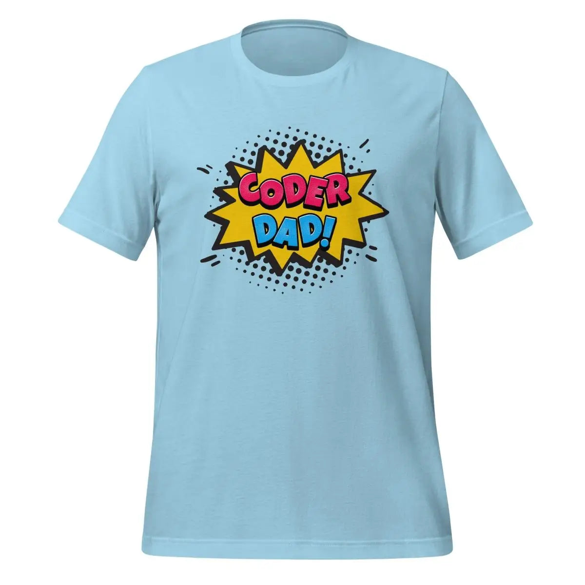 CODER DAD! T-Shirt (unisex) - Ocean Blue / M