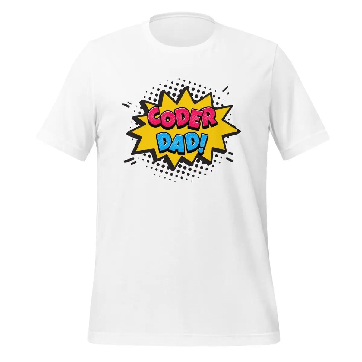 CODER DAD! T-Shirt (unisex) - White / M