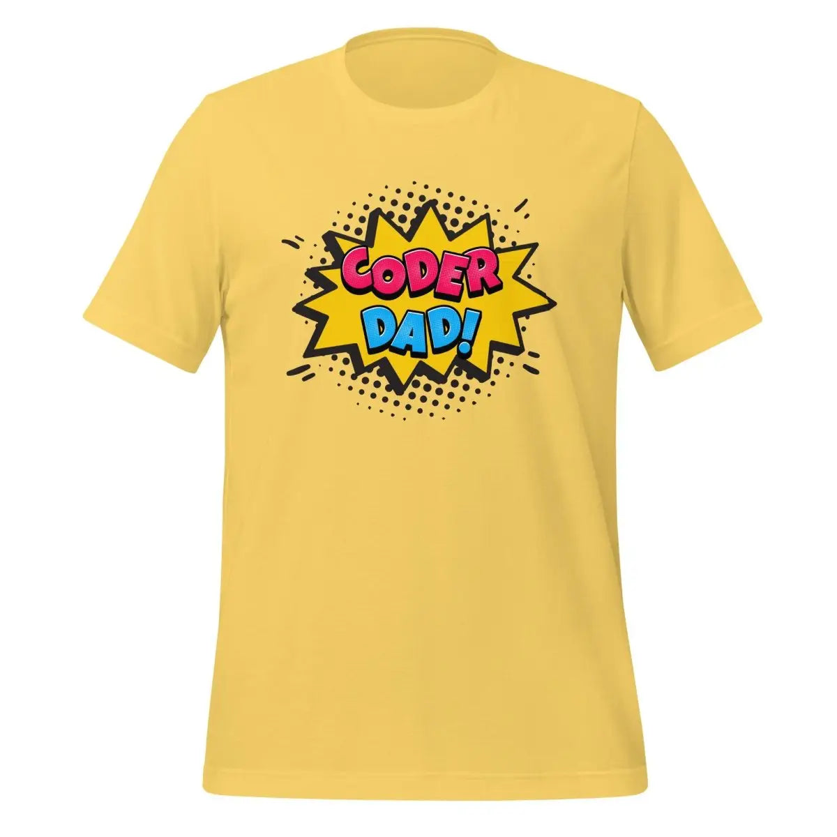 CODER DAD! T-Shirt (unisex) - Yellow / M