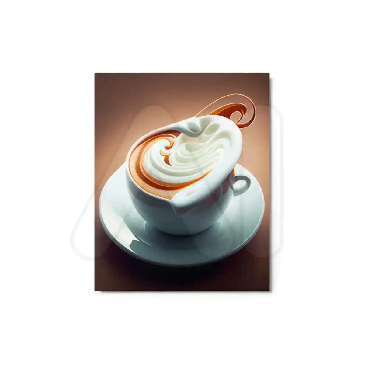 Coffee Metal Print - 8″×10″