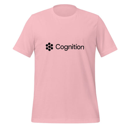 Cognition AI Labs Black Logo T - Shirt (unisex) - Pink - AI Store