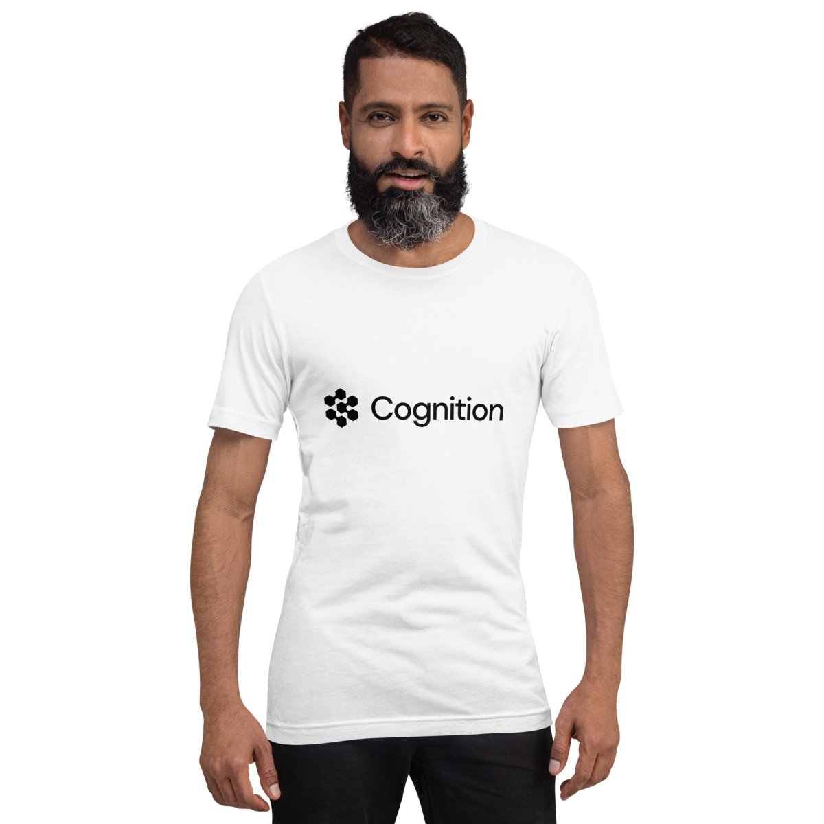 Cognition AI Labs Black Logo T - Shirt (unisex) - White - AI Store