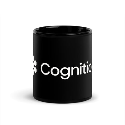 Cognition AI Labs Logo Black Glossy Mug - AI Store