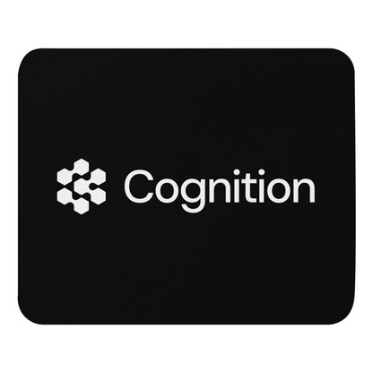 Cognition AI Labs Logo on Black Mouse Pad - AI Store