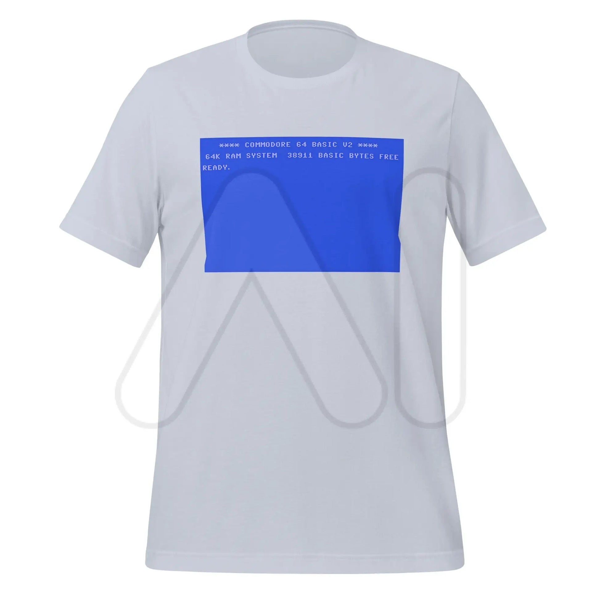 Commodore 64 Screen T-Shirt (unisex) - Light Blue / M