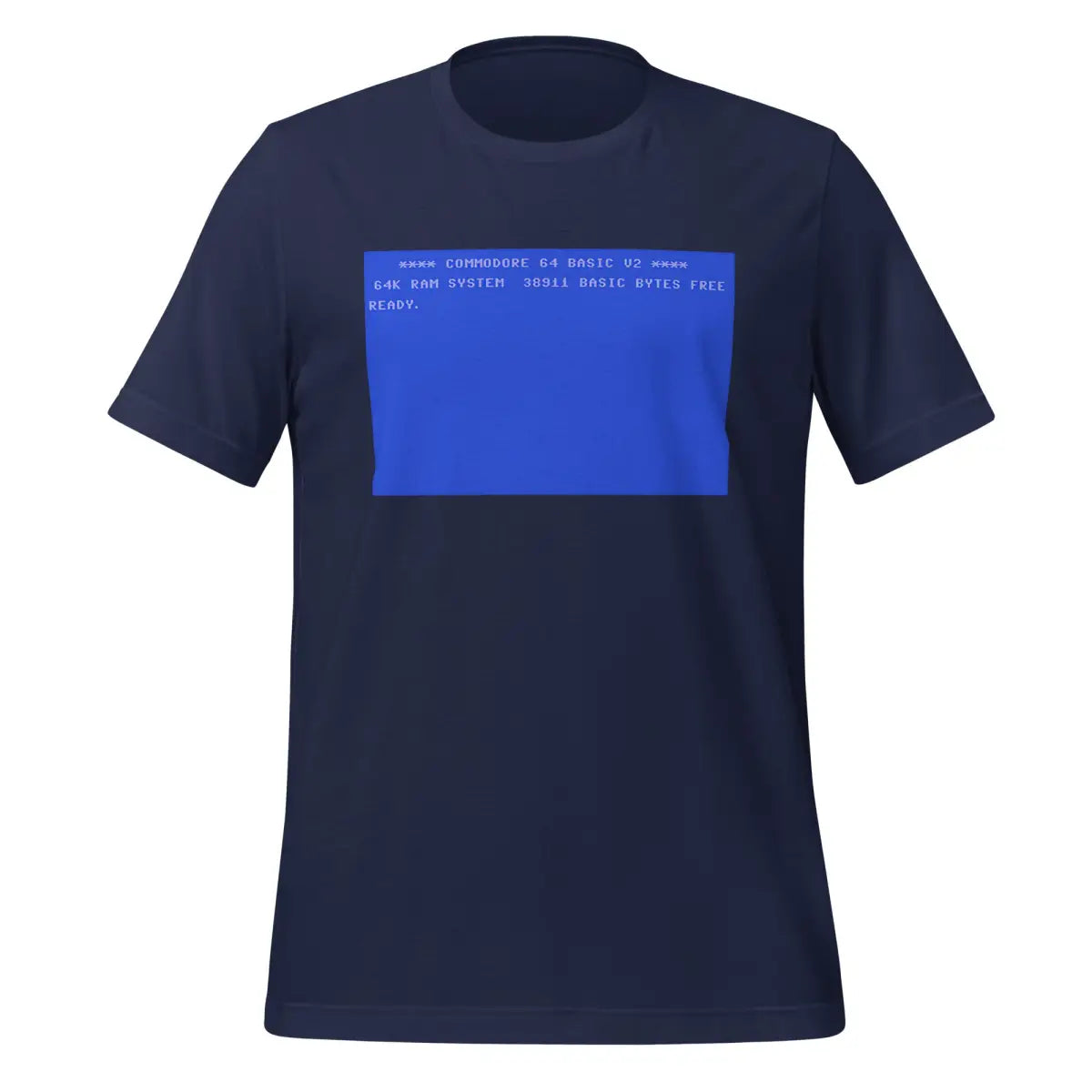 Commodore 64 Screen T-Shirt (unisex) - Navy / M