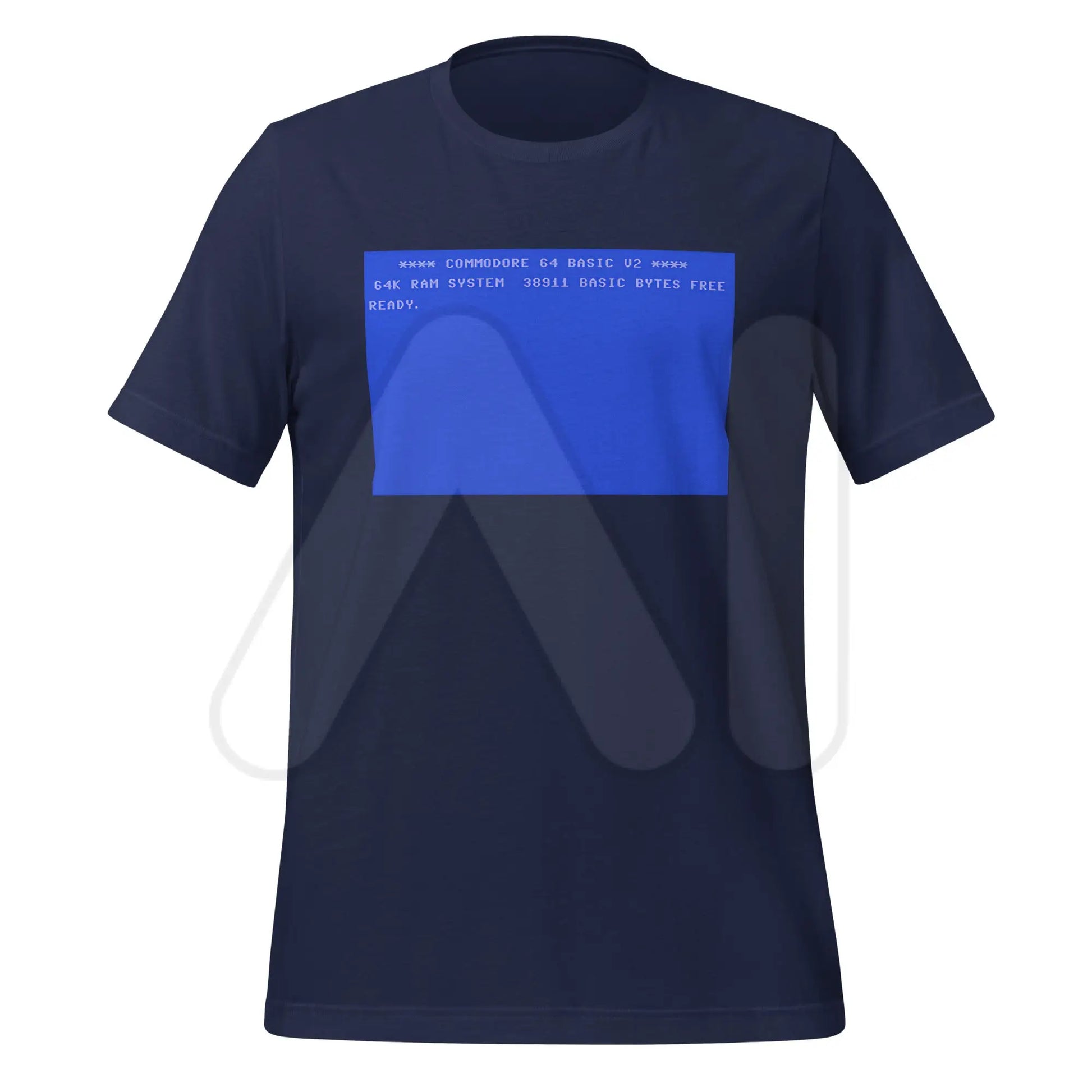 Commodore 64 Screen T-Shirt (unisex) - Navy / M