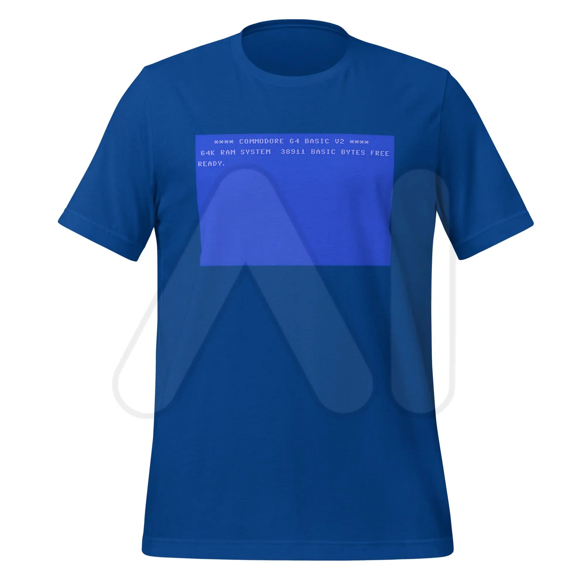 Commodore 64 Screen T-Shirt (unisex) - True Royal / M