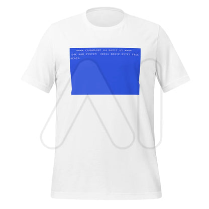 Commodore 64 Screen T-Shirt (unisex) - White / M