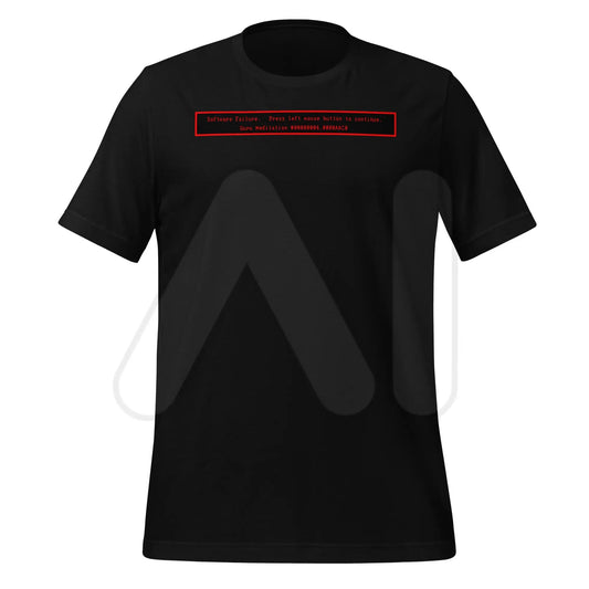 The Commodore Amiga Guru Meditation T-shirt (unisex) m.