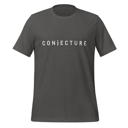 Conjecture Logo T-Shirt (unisex) - Asphalt / M