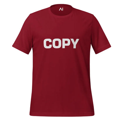 Copy (Parent) T-Shirt (unisex) - Cardinal / M