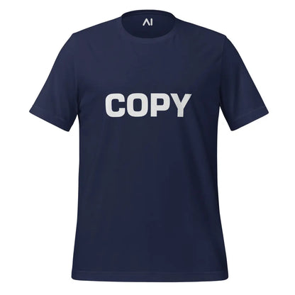 Copy (Parent) T-Shirt (unisex) - Navy / M