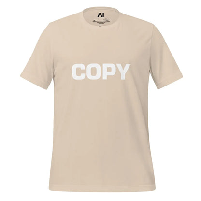 Copy (Parent) T-Shirt (unisex) - Soft Cream / M