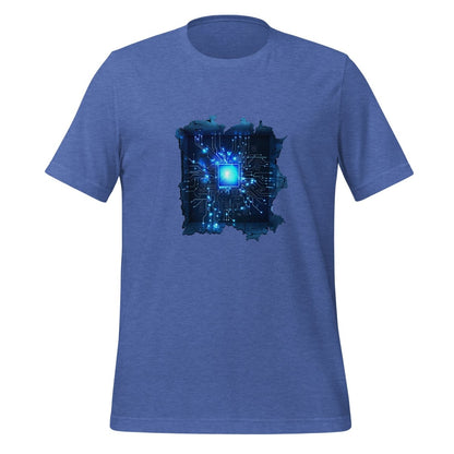 CPU Heart T - Shirt (unisex) - Heather True Royal - AI Store