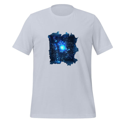 CPU Heart T - Shirt (unisex) - Light Blue - AI Store