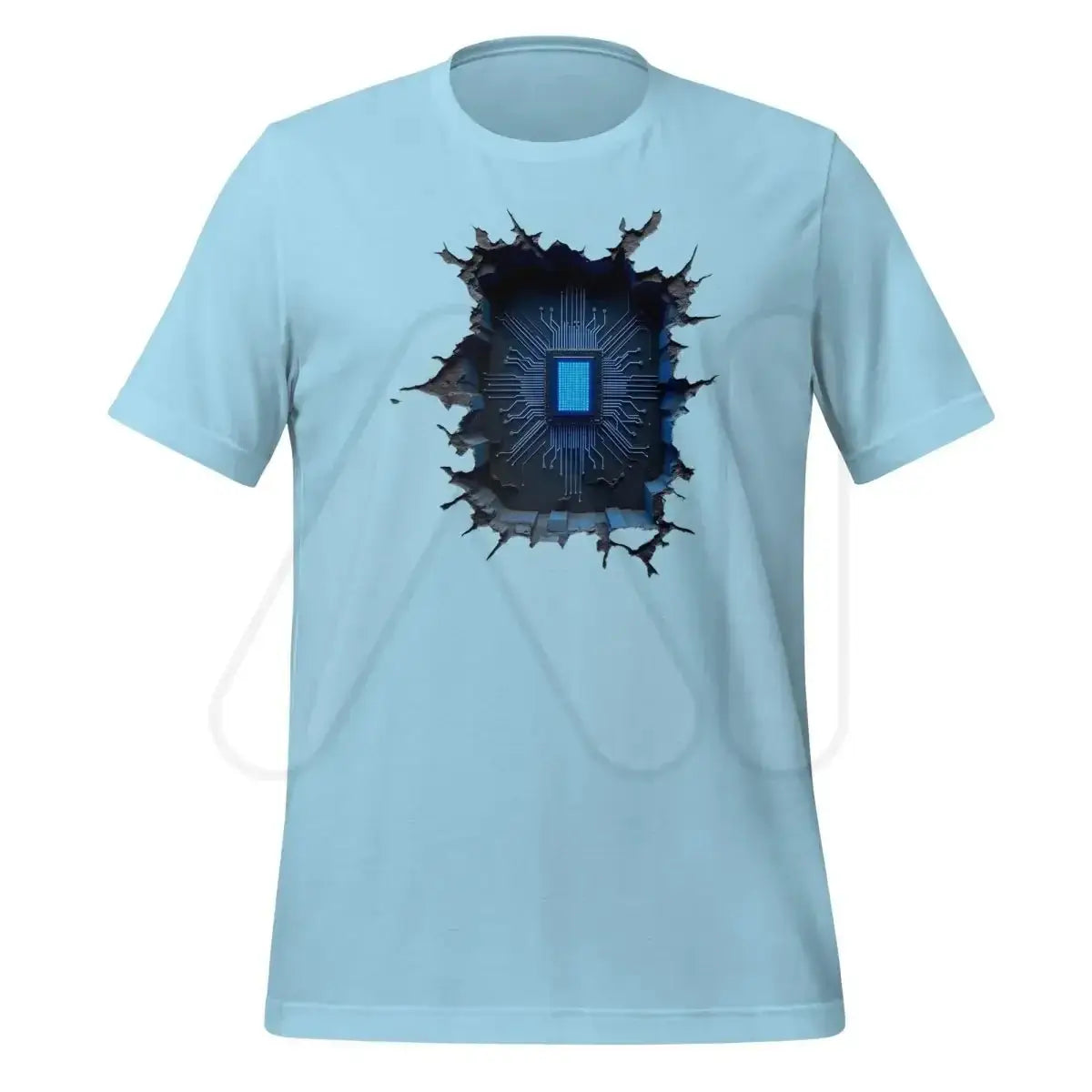 CPU Heart T-Shirt (unisex) - Ocean Blue / M