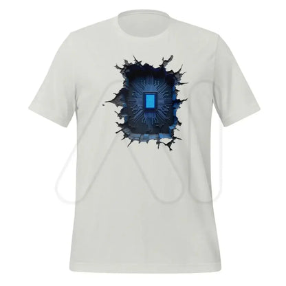 CPU Heart T-Shirt (unisex) - Silver / M