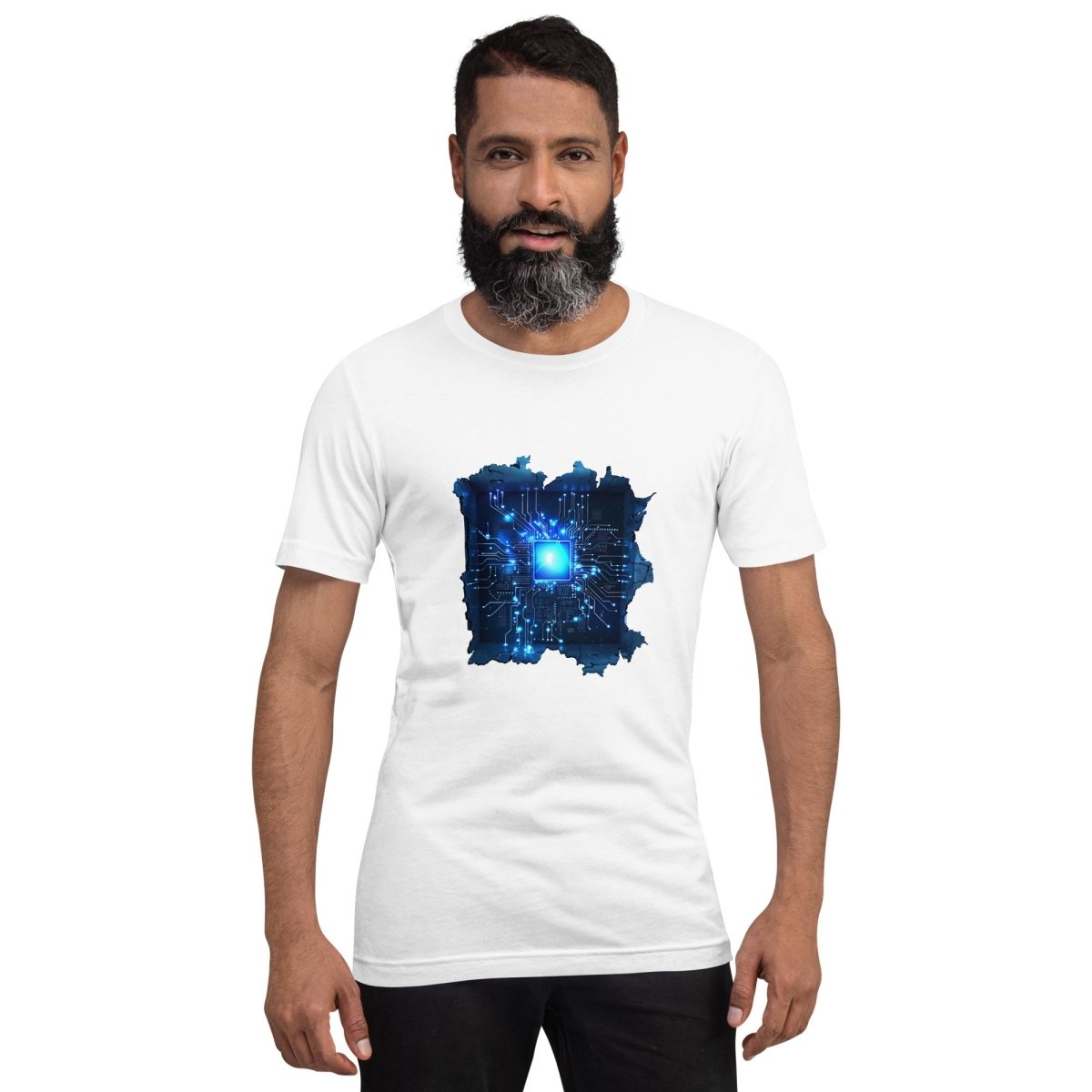 CPU Heart T - Shirt (unisex) - White - AI Store