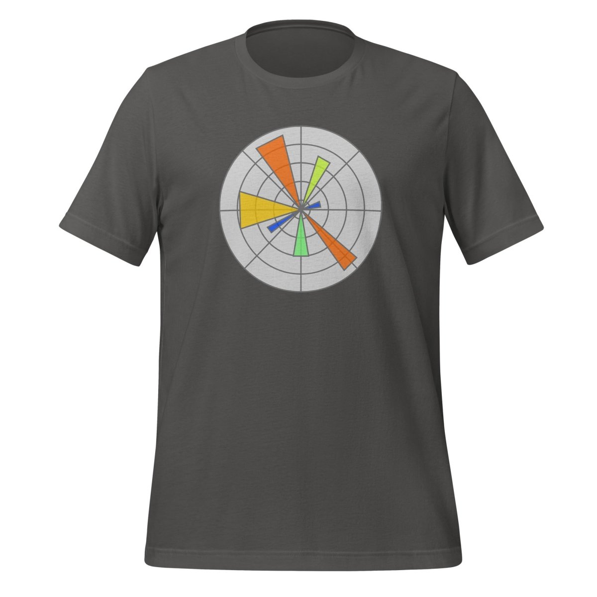 Created with Matplotlib Logo T-Shirt (unisex) - Asphalt - AI Store