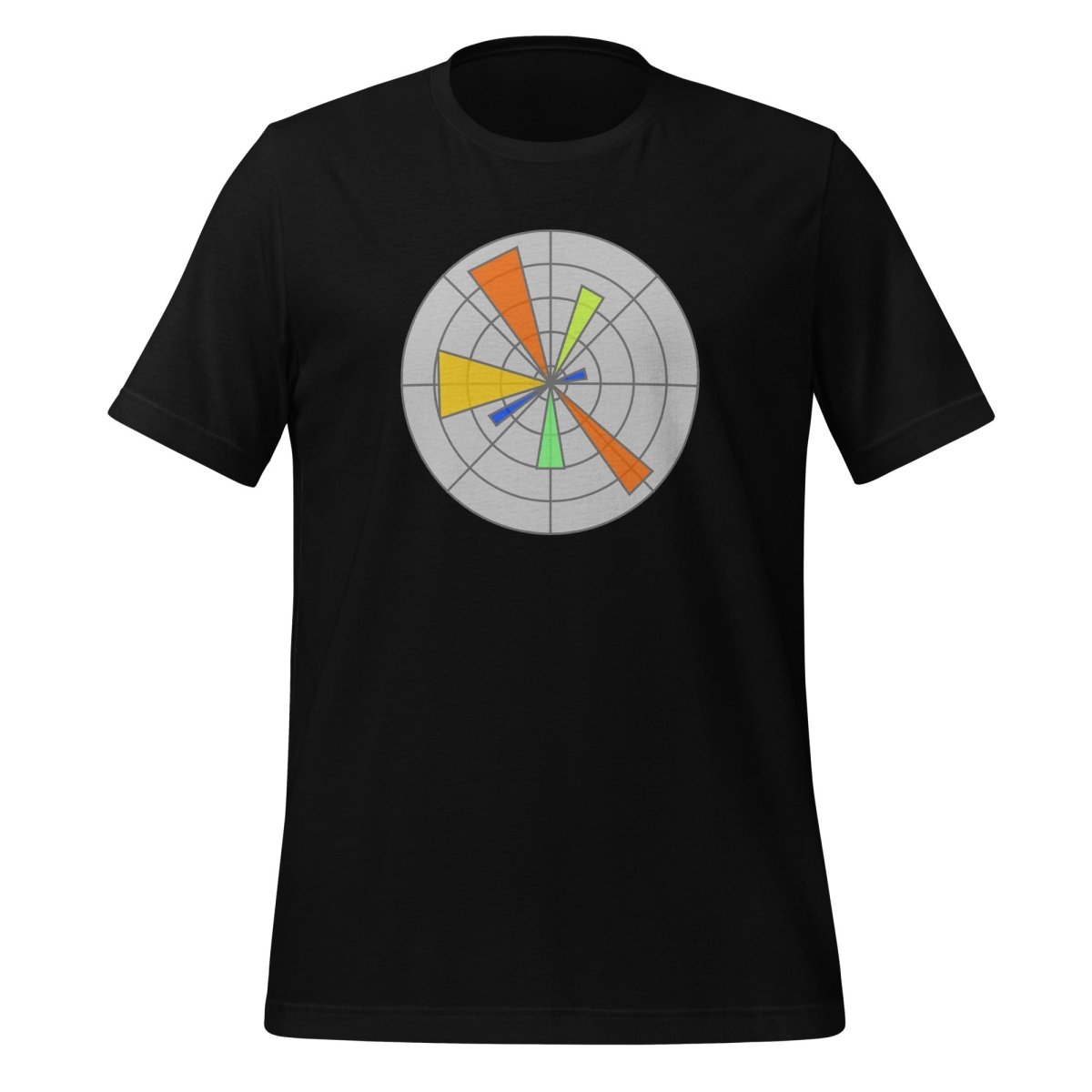 Created with Matplotlib Logo T-Shirt (unisex) - Black - AI Store