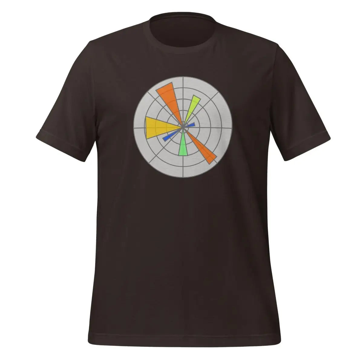 Created with Matplotlib Logo T-Shirt (unisex) - Brown / M