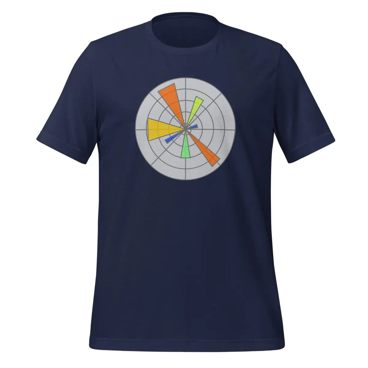 Created with Matplotlib Logo T-Shirt (unisex) - Navy / M