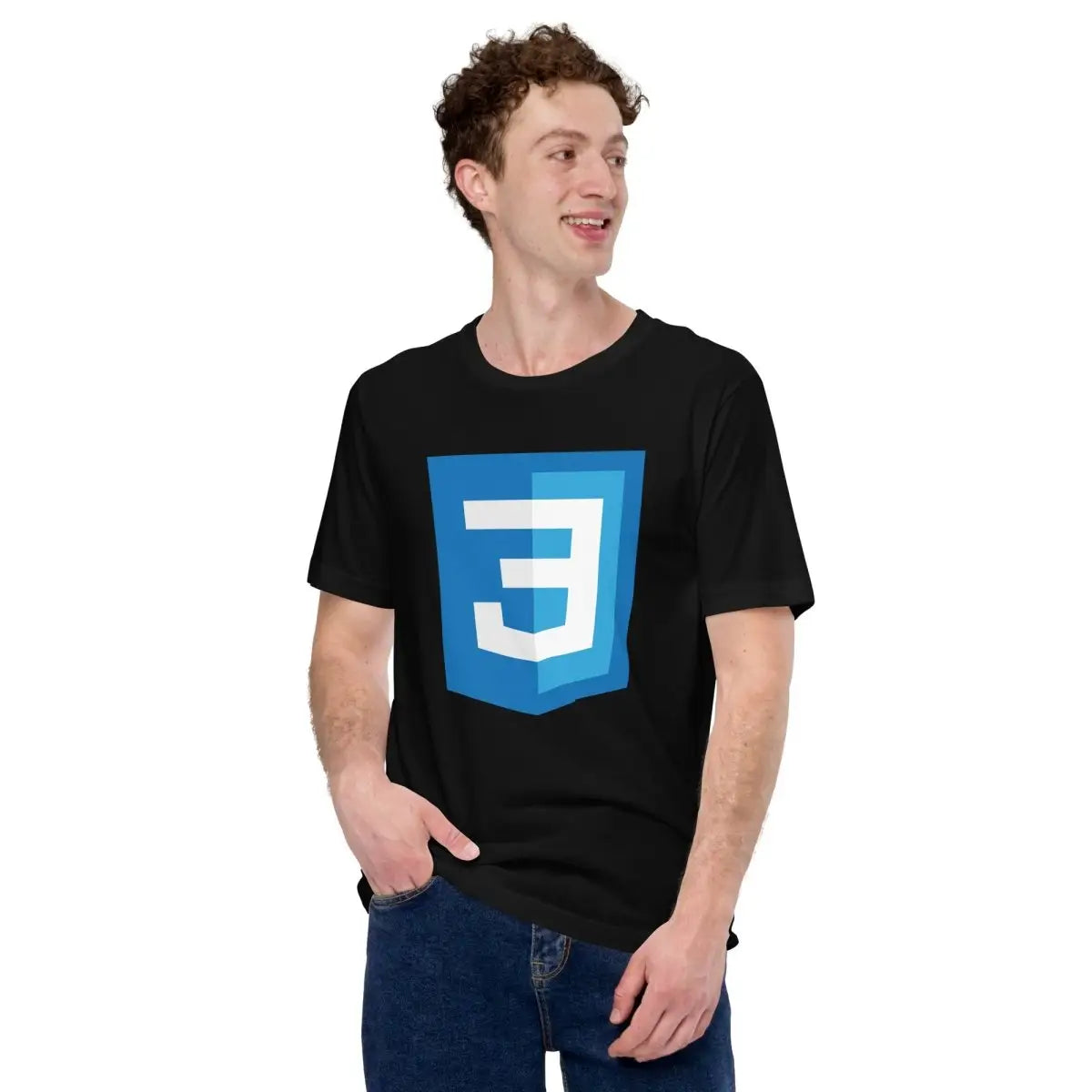 CSS3 Shield Icon T-Shirt (unisex)